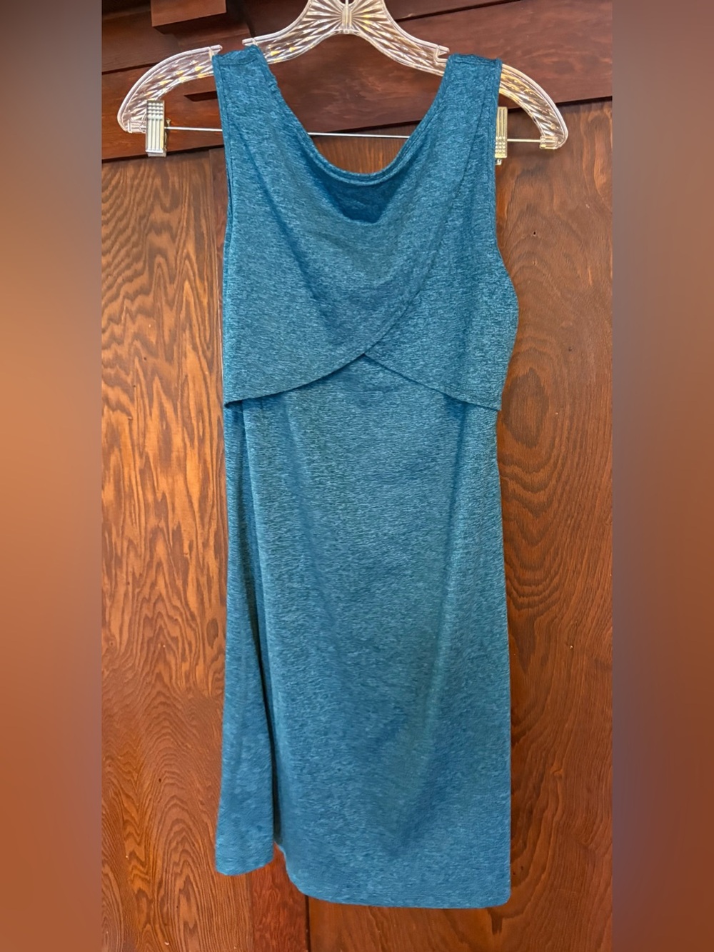Patagonia Women's Teal Sleeveless Layered Dress